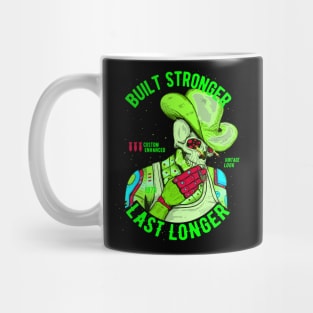 Tokebi's Cyberpunk Enhance Cowboy Skull Mug